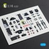 Kelik K72221 F-14D Super Tomcat - interior 3D decals for Academy kit (1/72)